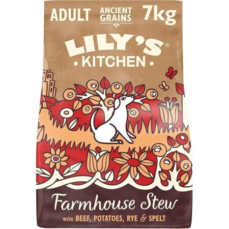 offerta a tempo: lily's kitchen preparato con ingredienti naturali cibo secco per cani adulti stufato — 15% da 54,40 € a 46,19 €