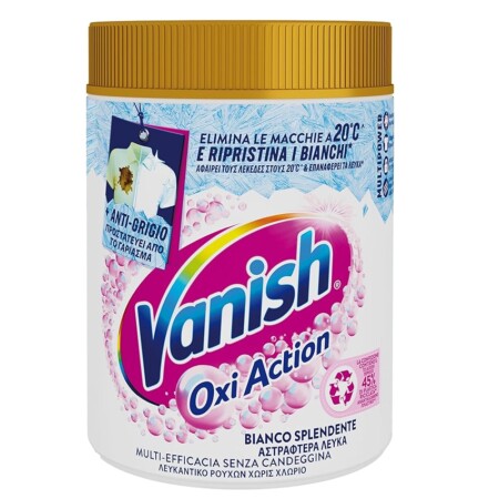 offerta a tempo: vanish oxi action multipower polvere bianco splendente, smacchiatore per capi bianchi — 30% da 9,69 € a 6,79 €