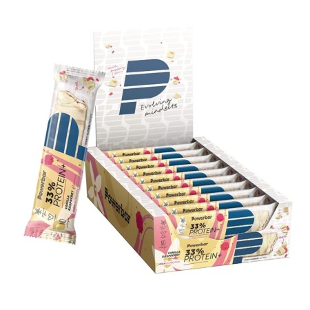 offerta a tempo: powerbar protein plus 33% vanilla raspberry 10x90g barra ad alta proteina + proteine — 18% da 19,48 € a 15,99 €