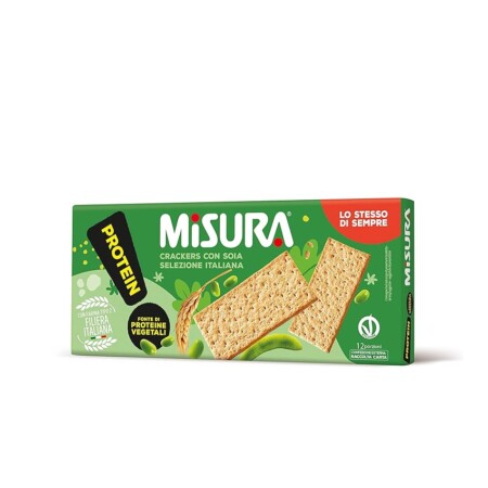 offerta a tempo: misura protein crackers con soia fonte di proteine vegetali — 35% da 2,59 € a 1,69 €