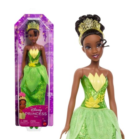 offerta a tempo: mattel disney princess tiana bambola vestita alla moda con capi e accessori scintillanti ispirati al film — 25% da 15,99 € a 11,98 €
