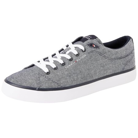 offerta a tempo: tommy hilfiger uomo sneakers vulcanizzate core chambray profilo basso — 27% da 79,90 € a 57,97 €