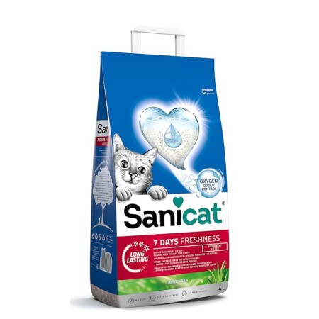 offerta a tempo: sanicat lettiera per gatti classic con aloe vera | controlla gli odori per 7 giorni — 8% da 3,60 € a 3,30 €