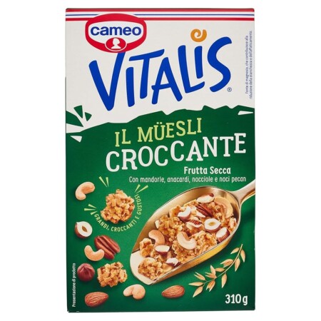 offerta a tempo: cameo vitalis muesli croccante con frutta secca — 42% da 3,39 € a 1,98 €