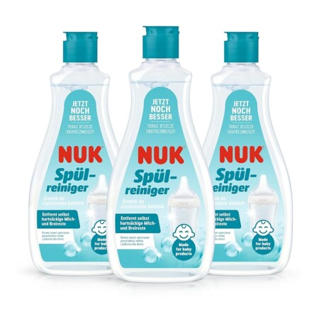 offerta a tempo: detergente per biberon nuk | 500 ml | ideale per la pulizia di biberon — 31% da 16,99 € a 11,72 €