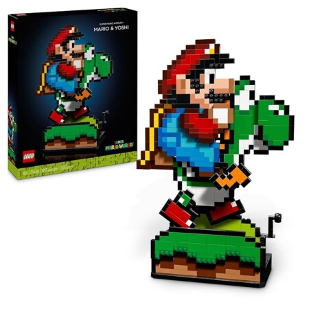 offerta a tempo: lego super mario mario and yoshi — 26% da 129,99 € a 95,90 €
