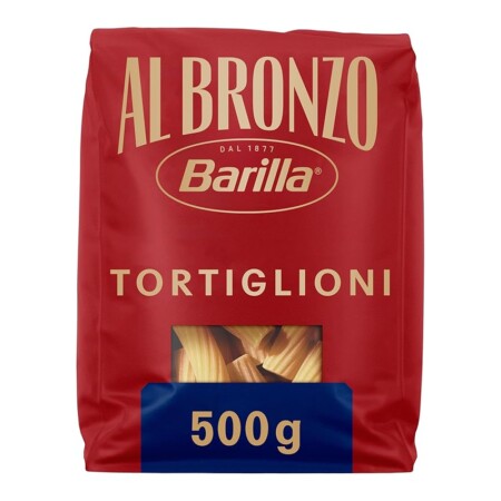 offerta a tempo: barilla pasta al bronzo tortiglioni 500gr. — 39% da 1,29 € a 0,79 €