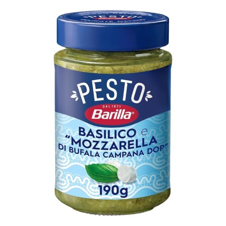 offerta a tempo: barilla pesto basilico e “mozzarella di bufala campana dop” — 47% da 2,99 € a 1,59 €