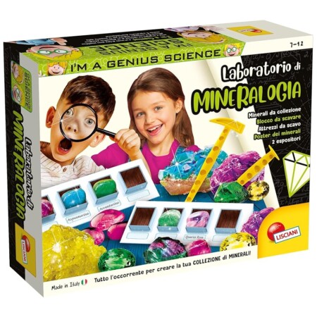 offerta a tempo: lisciani im a genius laboratorio di mineralogia — 53% da 16,99 € a 8,00 €