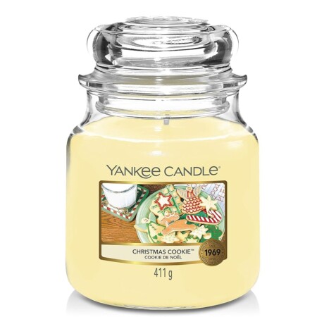 offerta a tempo: yankee candle candela profumata in giara media | biscotto di natale | durata fino a 75 ore — 33% da 29,90 € a 19,99 €