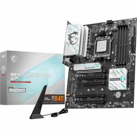 offerta a tempo: msi b840 gaming plus wifi, scheda madre atx – supporta processori amd ryzen 9000/8000 / 7000 — 24% da 181,99 € a 139,00 €
