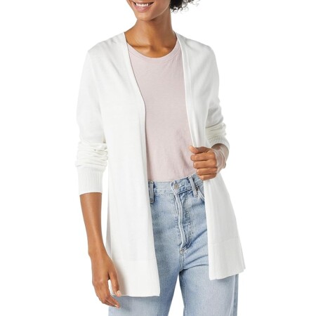 offerta a tempo: amazon essentials cardigan leggero aperto sul davanti (disponibile in taglie forti) — 10% da 23,80 € a 21,42 €
