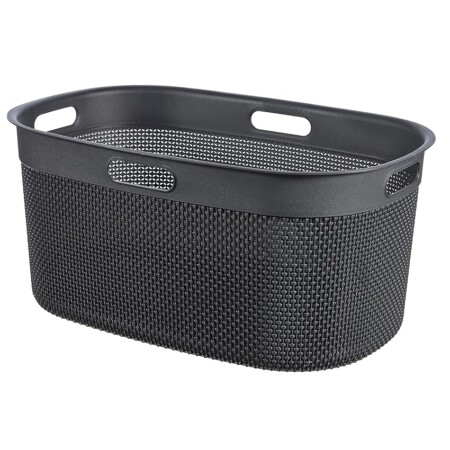 offerta a tempo: keter curver filo cesta portabiancheria da bagno, grigio — 8% da 21,80 € a 20,15 €