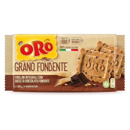 offerta a tempo: oro saiwa grano fondente, biscotti integrali con gocce di cioccolato fondente — 25% da 2,99 € a 2,25 €