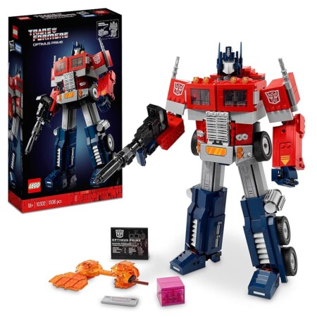 offerta a tempo: lego icons optimus prime, modellino da costruire 2in1 del leader dei transformers — 5% da 135,84 € a 129,00 €