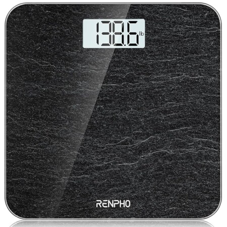 offerta a tempo: renpho bilancia da bagno digitale per peso corporeo, bilancia elettronica da bagno — 19% da 20,99 € a 16,99 €