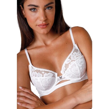 offerta a tempo: lovable reggiseno con ferretto in pizzo riciclato e tulle, coppe taglio a 3 — 35% da 37,90 € a 24,79 €