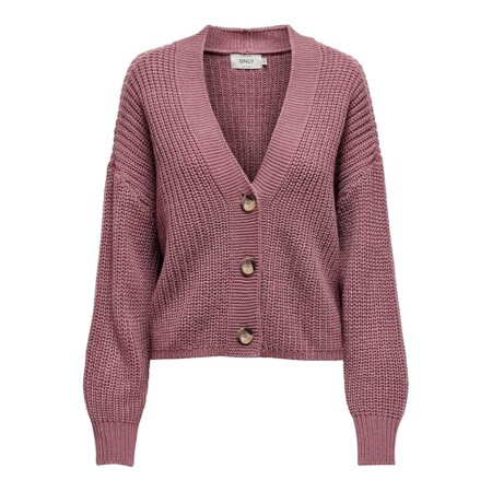 offerta a tempo: only onlcarolspring l/s cardigan knt maglione, nostalgia rose — 19% da 26,99 € a 21,90 €