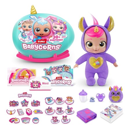 offerta a tempo: babycorn bambolina interattiva serie 1 large, 35 cm — 35% da 34,99 € a 22,66 €