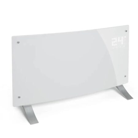 offerta a tempo: klarstein stufa elettrica basso consumo, stufa elettrica 2000w — 36% da 128,99 € a 83,10 €