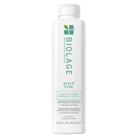 offerta a tempo: biolage shampoo riequilibrante per cute grassa arricchito con tè fermentato e acido glicolico 400ml — 40% da 25,00 € a 14,96 €