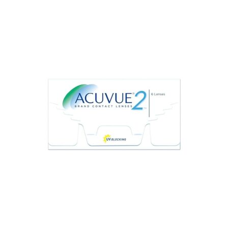 offerta a tempo: acuvue 2 lenti a contatto quindicinali protezione uv;+5.50 diottrie; bc 8.3; dia 14.00; 6 lenti — 28% da 18,84 € a 13,61 €
