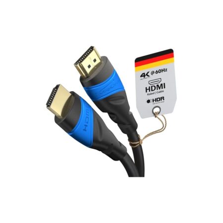 offerta a tempo: kabeldirekt – cavo hdmi 4k con schermatura a.i.s., progettato in germania – 15m (4k@60hz) — 10% da 30,09 € a 27,08 €