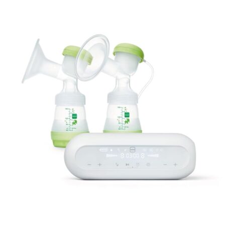offerta a tempo: mam 2 in 1 double electric and manual breast pump, contains 1 soft silicone cup — 38% da 268,99 € a 166,00 €
