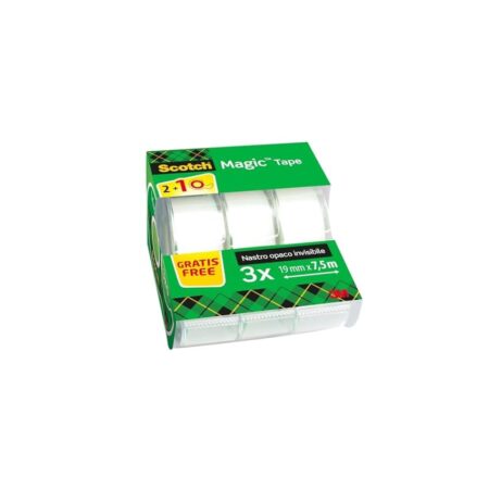 offerta a tempo: scotch nastro adesivo magic, rotoli di nastro adesivo trasparente con dispenser — 15% da 5,49 € a 4,67 €