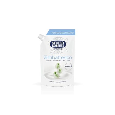 offerta a tempo: neutro roberts ecoricarica detergente intimo antibatterico 400ml — 46% da 3,29 € a 1,79 €