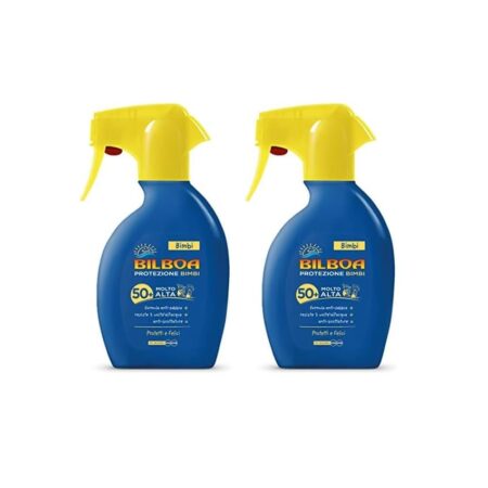 offerta a tempo: bilboa bimbi trigger solare bambini con protezione spf 50+, formula anti sabbia — 40% da 34,58 € a 20,92 €