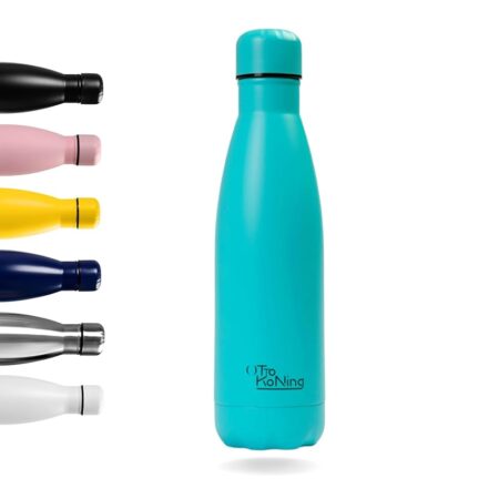 offerta a tempo: borraccia termica in acciaio inox otto koning. mantiene le bevande fredde per 24 ore — 21% da 13,99 € a 10,99 €