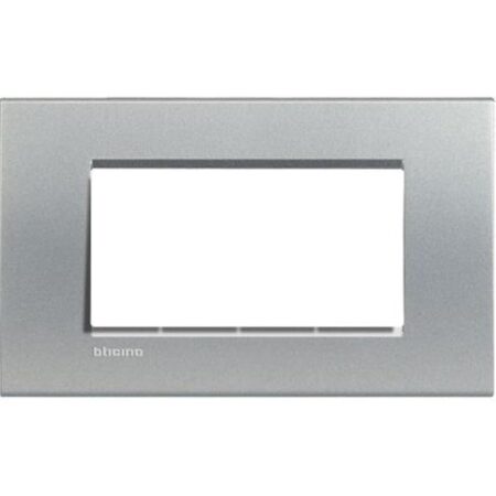 offerta a tempo: bticino livinglight placca, 4 moduli — 27% da 12,38 € a 9,03 €