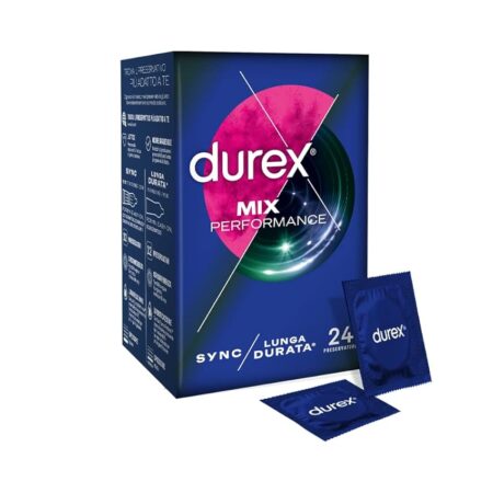 offerta a tempo: durex mix performance 24 preservativi — 44% da 26,99 € a 14,99 €