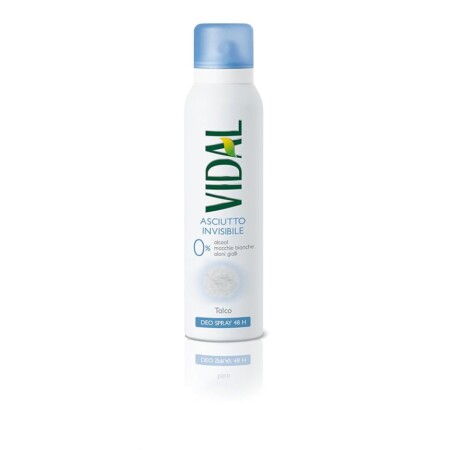 offerta a tempo: vidal deodorante spray asciutto invisibile, senza alcool — 4% da 2,49 € a 2,39 €