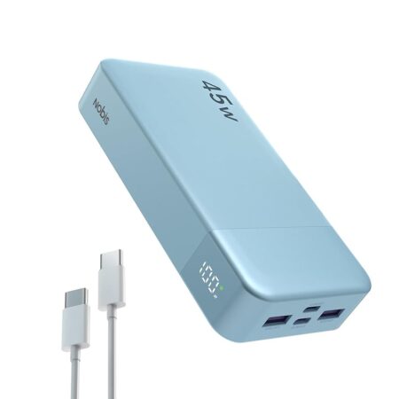 offerta a tempo: nobis power bank 20000mah powerbank 45w ricarica rapida caricatore portatile usb c in & out — 36% da 44,99 € a 28,99 €