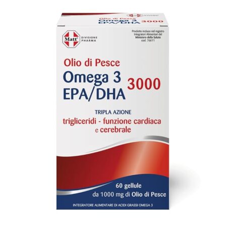 offerta a tempo: matt, olio di pesce omega 3 epa/dha 3000 — 30% da 16,38 € a 11,50 €