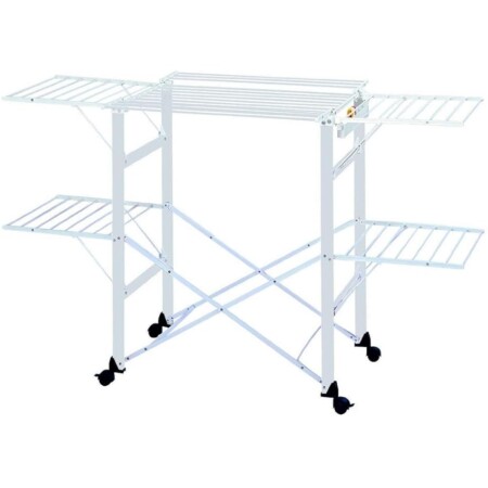 offerta a tempo: foppapedretti gulliver stendibiancheria pieghevole, alluminio bianco — 12% da 159,52 € a 139,99 €