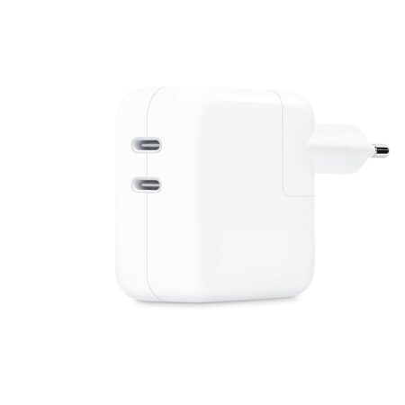 offerta a tempo: apple alimentatore da 35w a doppia porta usb‑c — 20% da 65,00 € a 52,00 €