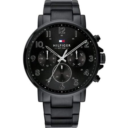 offerta a tempo: tommy hilfiger orologio da uomo 46mm analogico multifunzione al quarzo — 21% da 219,00 € a 172,14 €