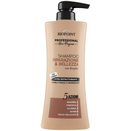 offerta a tempo: biopoint professional shampoo capelli riparazione & bellezza 400ml — 36% da 7,50 € a 4,79 €