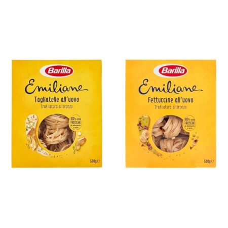 offerta a tempo: barilla pasta all'uovo le emiliane tagliatelle 500 g & pasta all'uovo — 8% da 5,18 € a 4,76 €