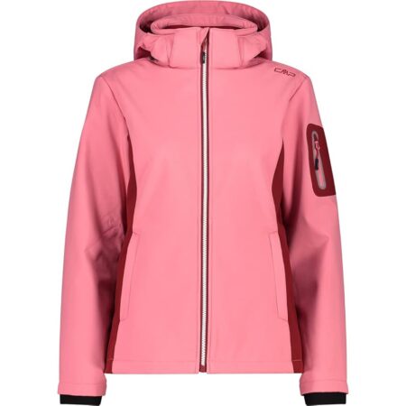 offerta a tempo: cmp giacca in softshell da donna con cappuccio removibile — 39% da 79,95 € a 48,99 €