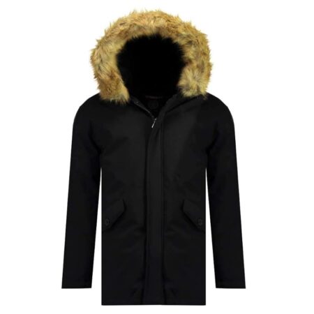 offerta a tempo: geographical norway bagway men parka da uomo, noir — 15% da 114,90 € a 97,99 €