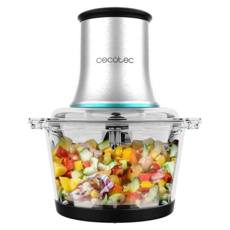 offerta a tempo: cecotec tritatutto chopbeat 2000 vindaloo glass, 500w di potenza — 10% da 29,90 € a 26,90 €