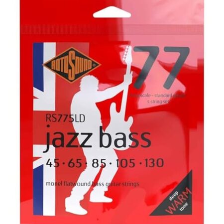 offerta a tempo: rotosound corde per basso elettrico jazz 77 monel flatwound 5 — 24% da 72,60 € a 55,25 €