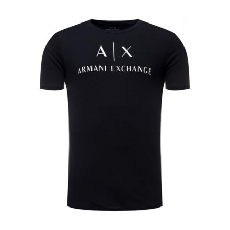 offerta a tempo: armani exchange uomo t shirt, blu (navy 1510) — 30% da 40,00 € a 28,00 €