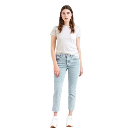 offerta a tempo: levi's 501 crop, jeans donna — 17% da 110,00 € a 91,19 €