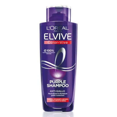 offerta a tempo: loréal paris shampoo antigiallo per capelli schiariti e biondi — 37% da 4,19 € a 2,63 €