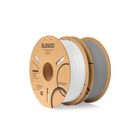 offerta a tempo: elegoo filamento pla 1.75mm bianco e grigio 2kg, filamento per stampante 3d — 10% da 34,99 € a 31,58 €